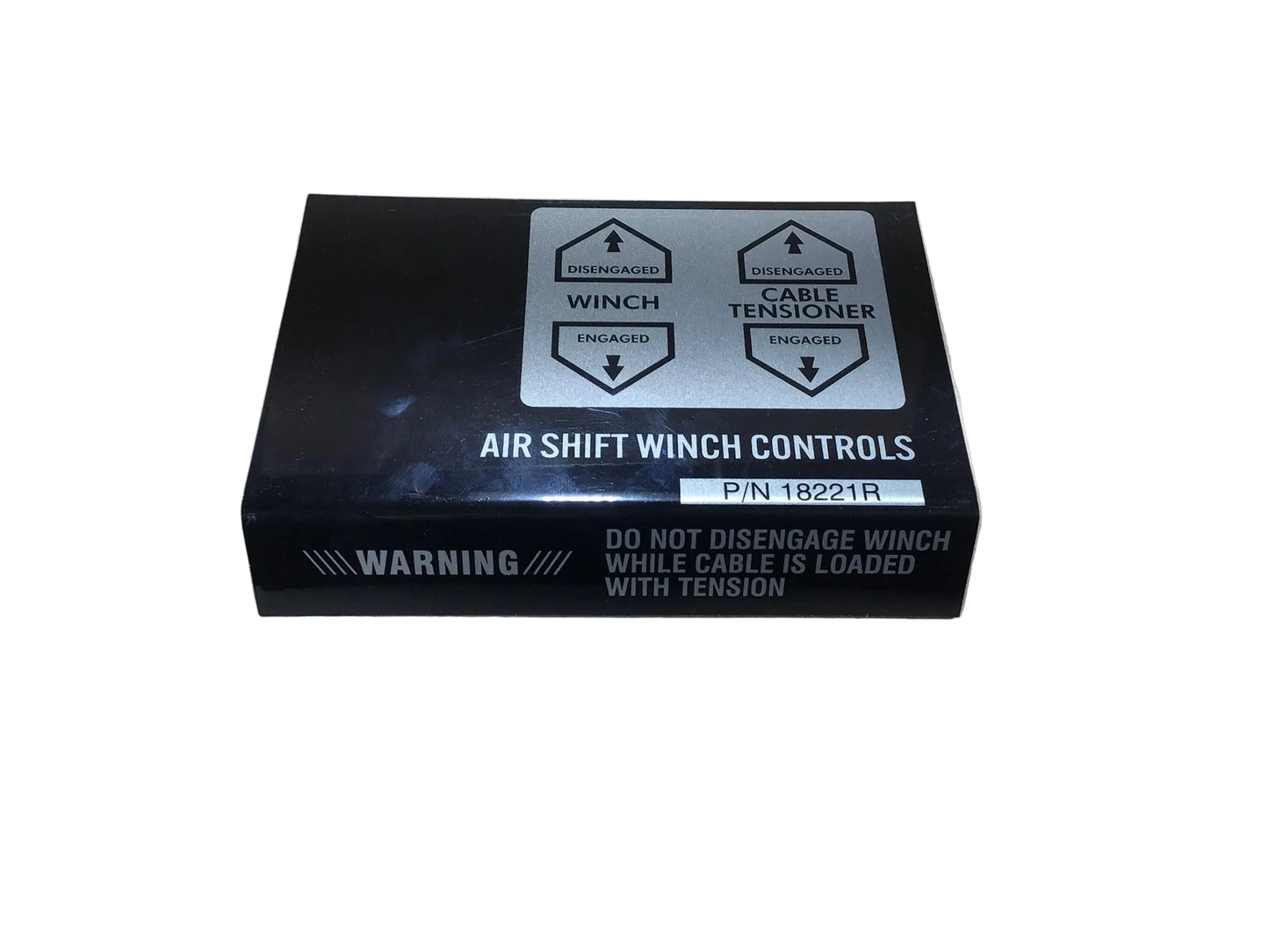 CHEVRON CONTROL BOX AIR FREE SPOOL LABEL RH 18221R