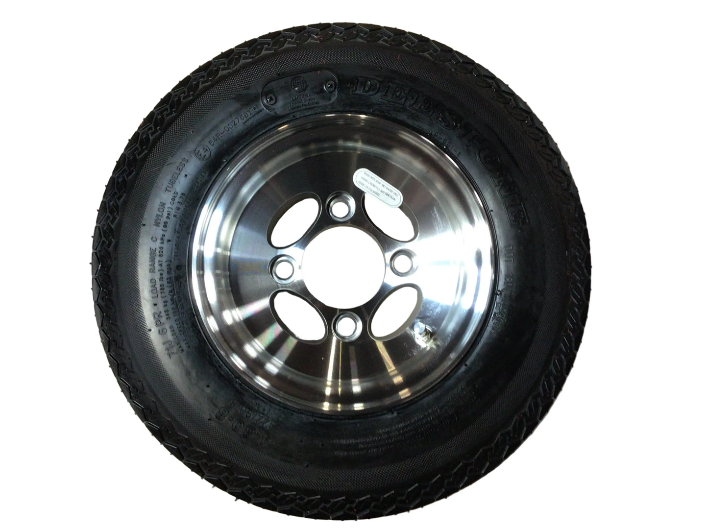 Aluminum Wheel & 4.80" x 8" Tire Combo