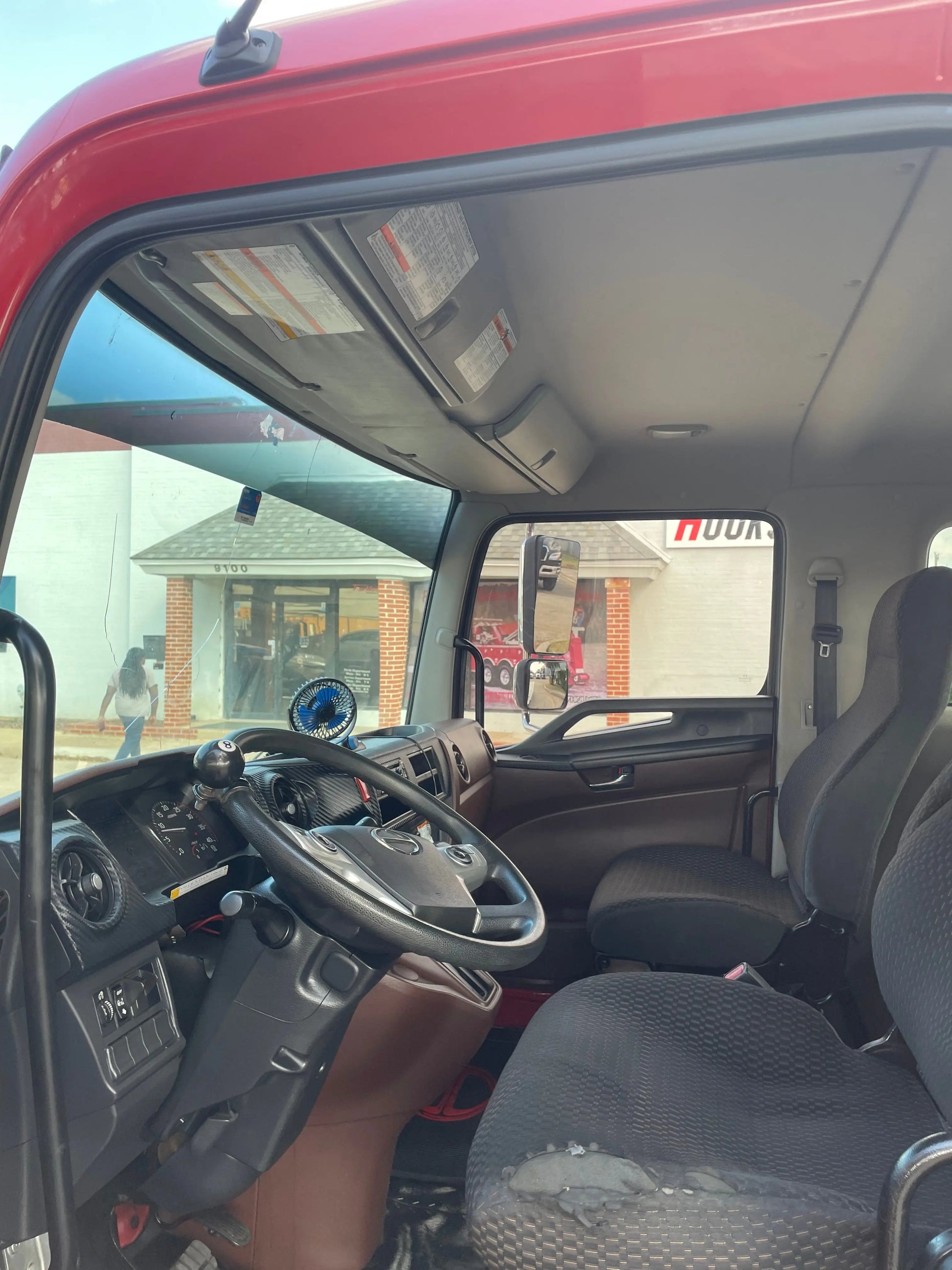 2023 Red extended cab HINO w/ Century 12 series LCG Sales Units