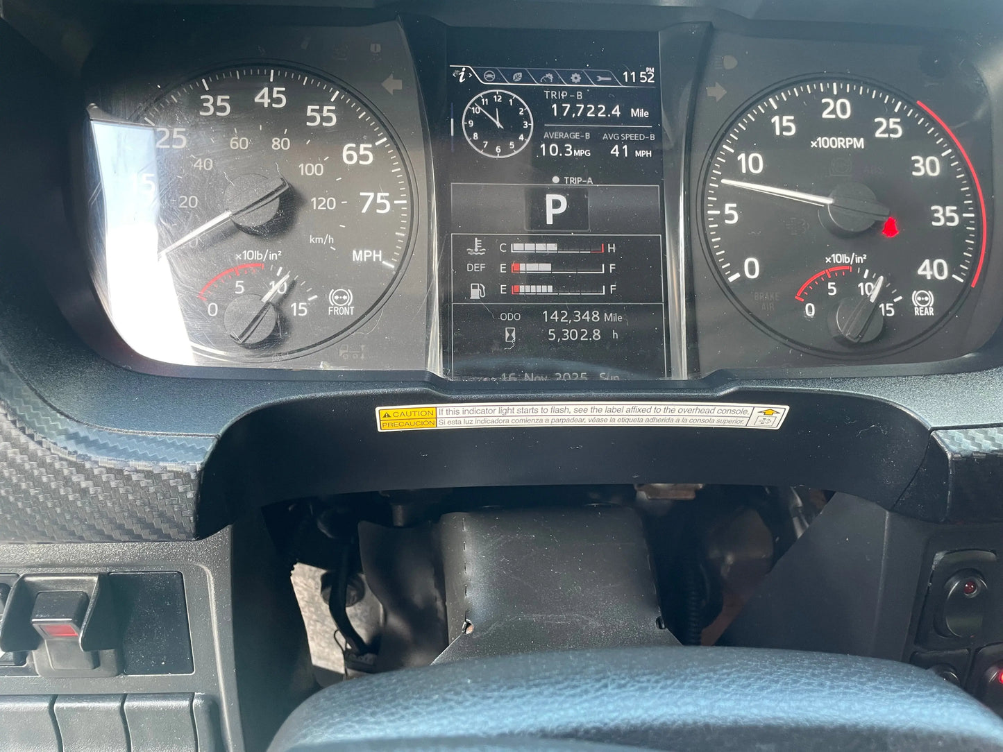 2023 Red extended cab HINO w/ Century 12 series LCG Sales Units