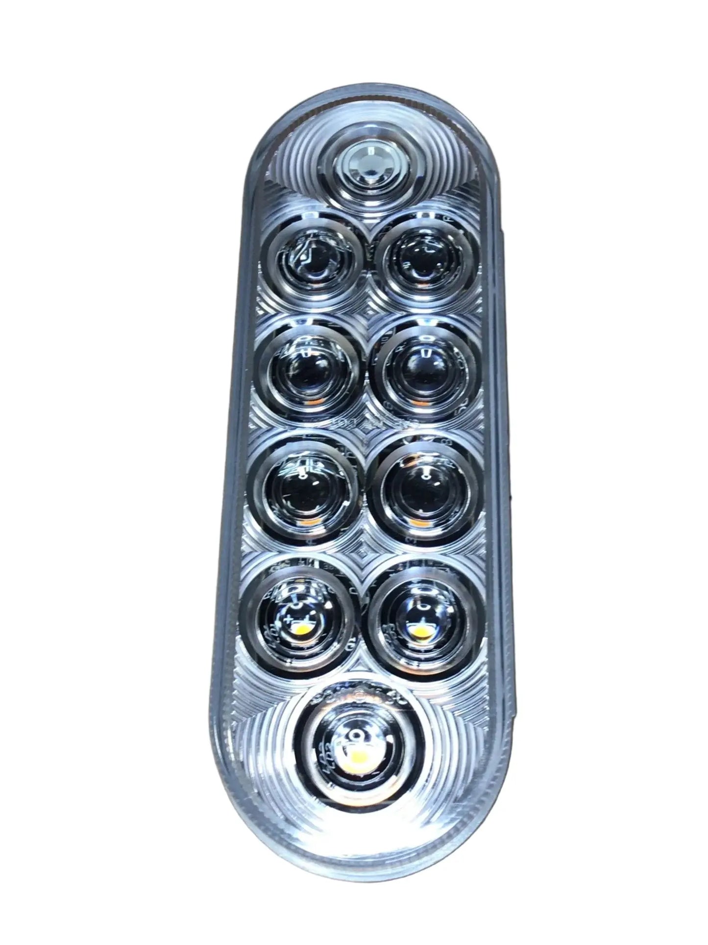LIGHT  6"OVAL  CLEAR-AMBER LED 0311502