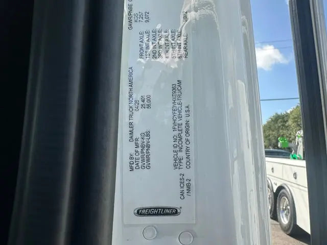 2027 Freightliner M2 w/ Century 20 Series Carrier
