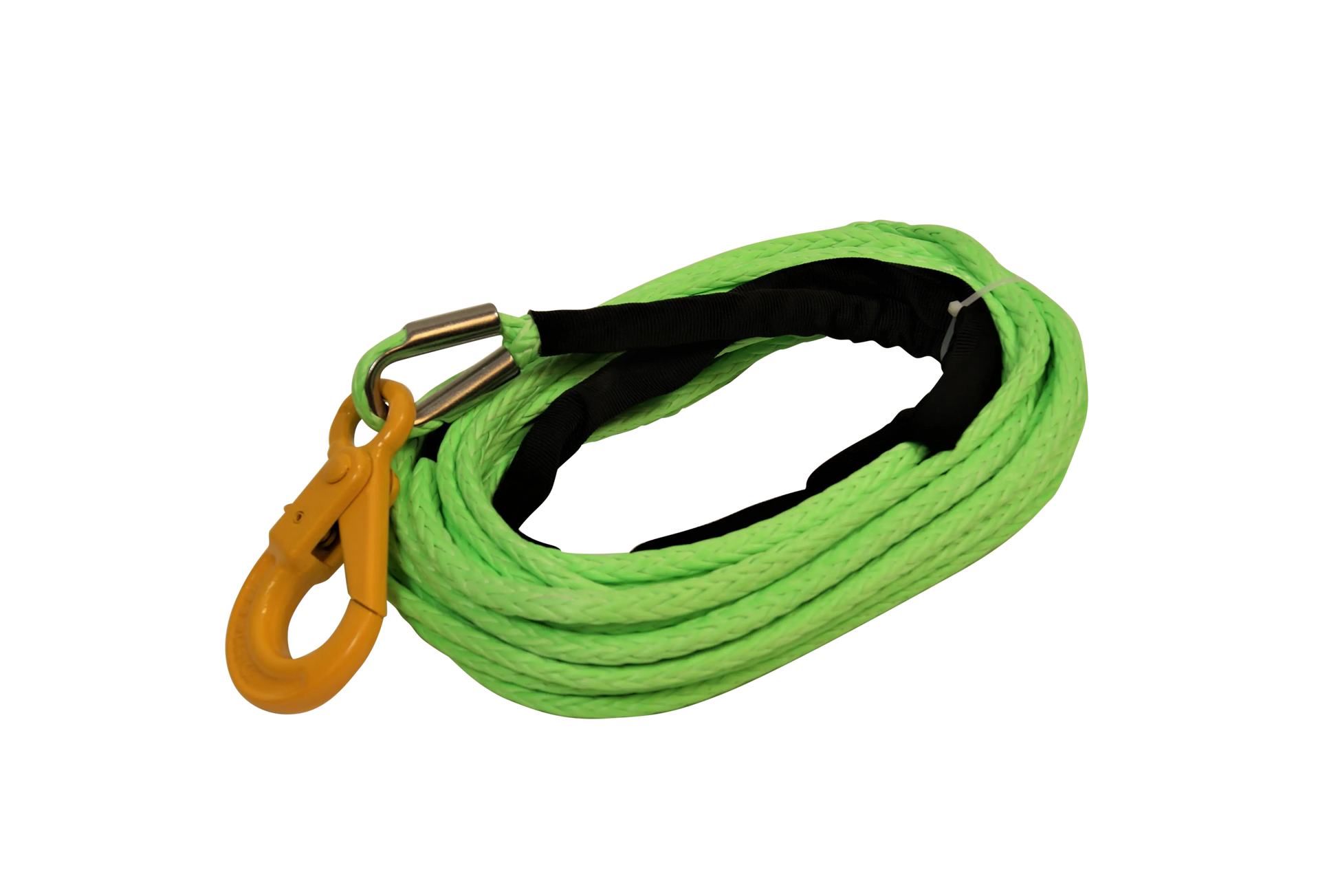 Winchline- 7/16" X100'  Synthetic Cable W/Self Locking Hook Hooks Wrecker Supplies