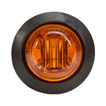 3/4" Round Clearance Marker Amber