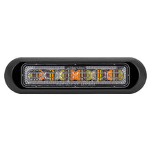 Surface Mount Warning Quad Color 24 LED Red/Blue/Amber/White Clear Lens