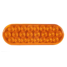 6” Oval Amber Flashing Warning & Park/Front/Rear Turn, 8 Selectable Patterns